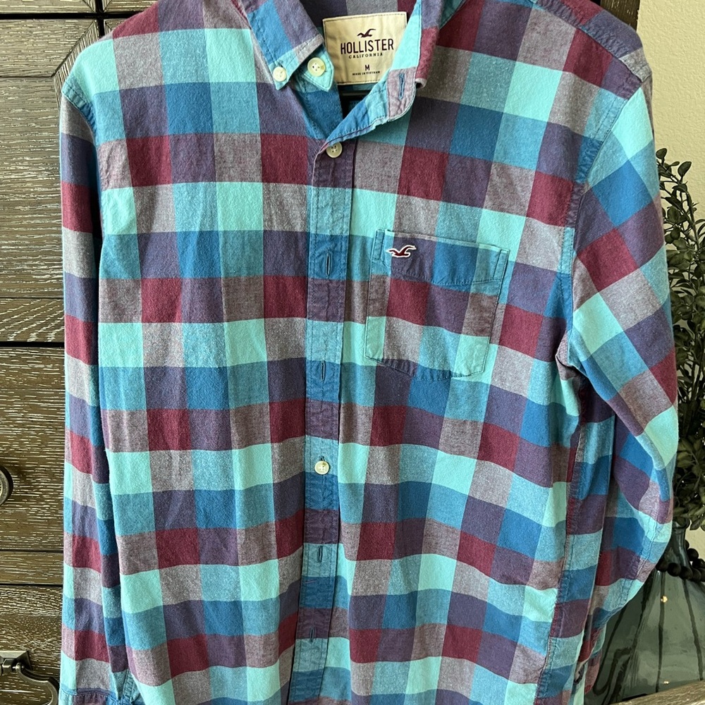 Hollister mens long sleeve size medium